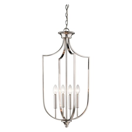 Millennium Brushed Nickel Pendant 637-BN